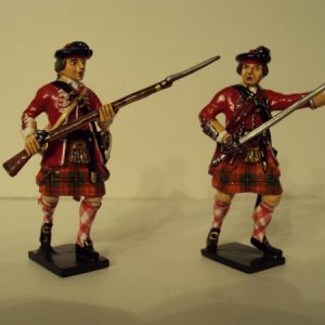 FIW Wars Fraser's Highlanders from Tradition castings