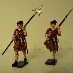 Fraser's Highlanders castings by Tradition of London