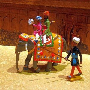 BG114  Maharaja of Rewas Baby Elephant
