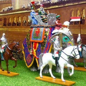 024 BG245 Jaipur Elephant and BG072 Jaipur Horsemen