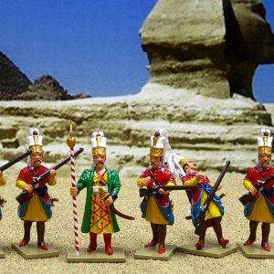 NE11  The Janissary Corps pf Turkey in Egypt 1798 by Trophy