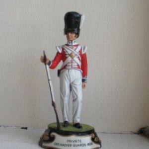 Private Grenadier Guards 1828 Not factory painted.