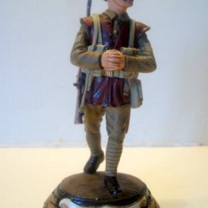 Chas Stadden # 129. Sergeant Retreat from Mons 1914. This is the Catalogue model. ++