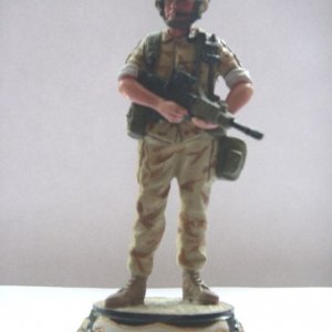 British Infantryman. Iraq 2003.