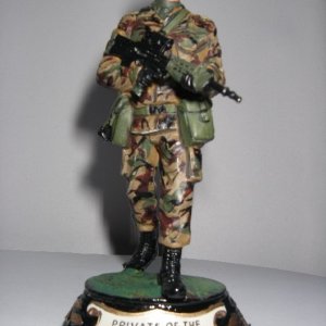 Private of the Paracute Regiment 1988.