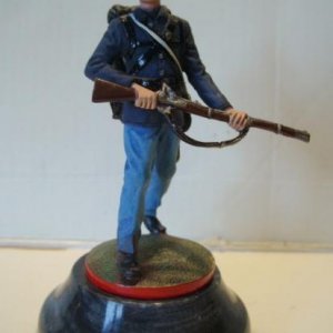 Chas Stadden ACW Chess pieces Pawns x 8. Private 2nd Wisconsin Volunteer Infantry (The Iron Brigade).