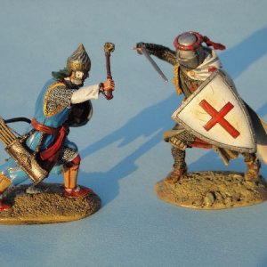 First Legion Tamplar and Mamluk attacking.