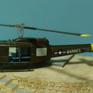 Huey Marines Helicopter
