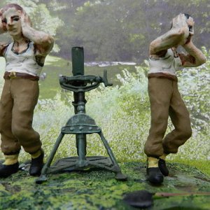 3" mortar crew