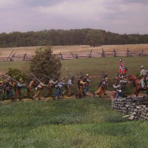 Longstreet's Corps on the march