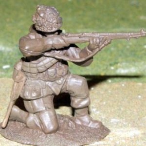 kneeling rifleman