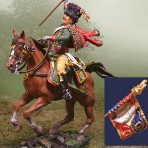 Collectors showcase chausseur flagbearer