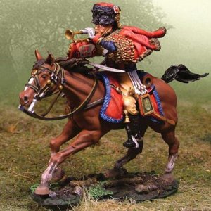 Collectors Showcase Napoleonics Chasseur Bugler CS00404(L)