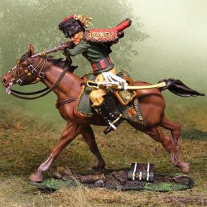 Collectors Showcase Napoleonics Chasseur Shooting CS00405(L)