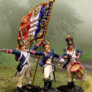 Collectors Showcase Napoleonics Voltiguer Command Set CS00372(L)