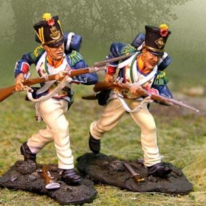 Collectors Showcase Napoleonics Voltiguers Advancing CS00374(L)