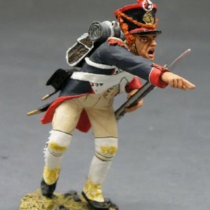 King and Country Napoleonics French Line Infantry Advancing Pointing NA106(L)