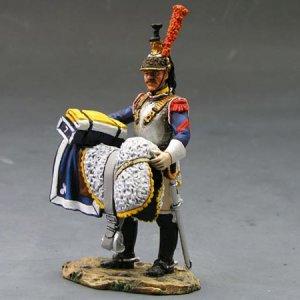 King and Country Napoleonics Standing Cuirassier with Saddle NA122(L)