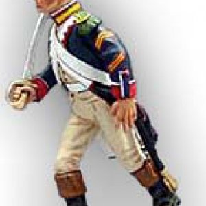 King and Country Napoleonics Officer Wounded NA24 c b