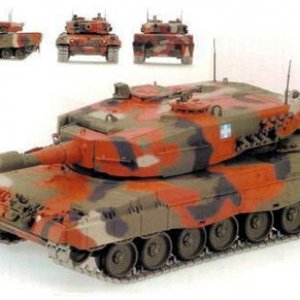 Minichamp Greek Leopard Tank