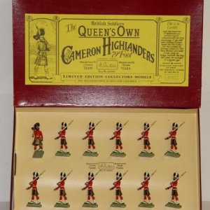 W. Britains Cameron Highlanders Limited Edition 5183