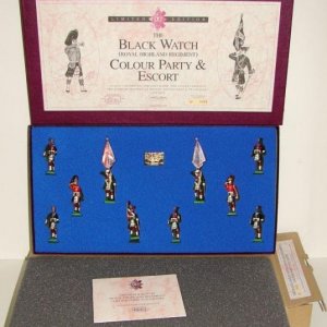 W. Britains Blackwatch Colour Party Limited Edition 5297