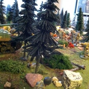 101st Airborne with Tank support