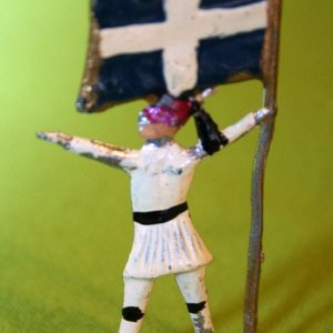 Unknown Manufacturer Greek Evzone flag bearer