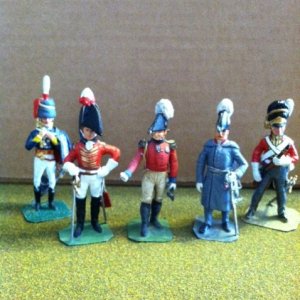 British Officers   Napoleonic period