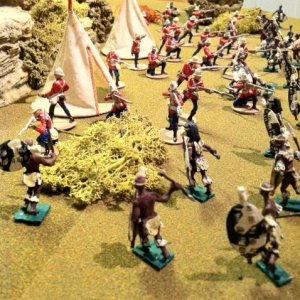 Zulus by Edward Suren   30mm