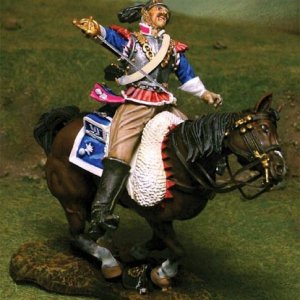 Collectors Showcase Cuirassier Mounted Wounded CS306