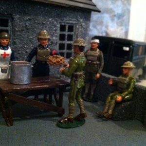 WWI Convalecent   Biscuit & Soup Station