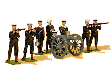 004 Naval Brigade Gatling Gun and Crew