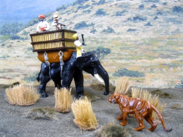 029 Marlborough Set 103 Lead elephant(Take aim); one of 4 sets.
