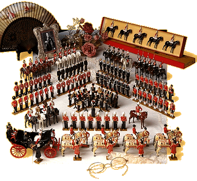 100 Queen's Own Presentation Box of Toy Soldiers