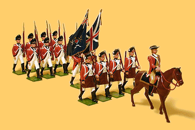 161 British Infantry Column