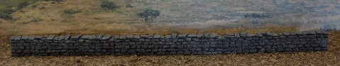 17811 STRAIGHT STONE WALL SECTION