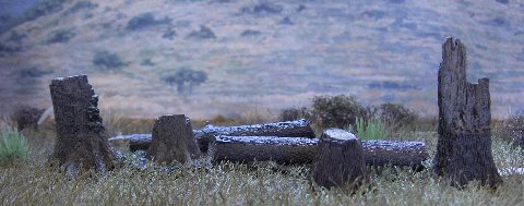 17910 FALLEN TREE AND STUMP ACCESSORY SET