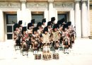 1987 08 CNE Band Photo.This`s when I was a member of the Toronto Scottish.