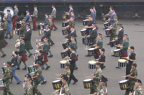 2004 Edinburgh Tattoo.I was a member of the Canadian Scottish at the time.