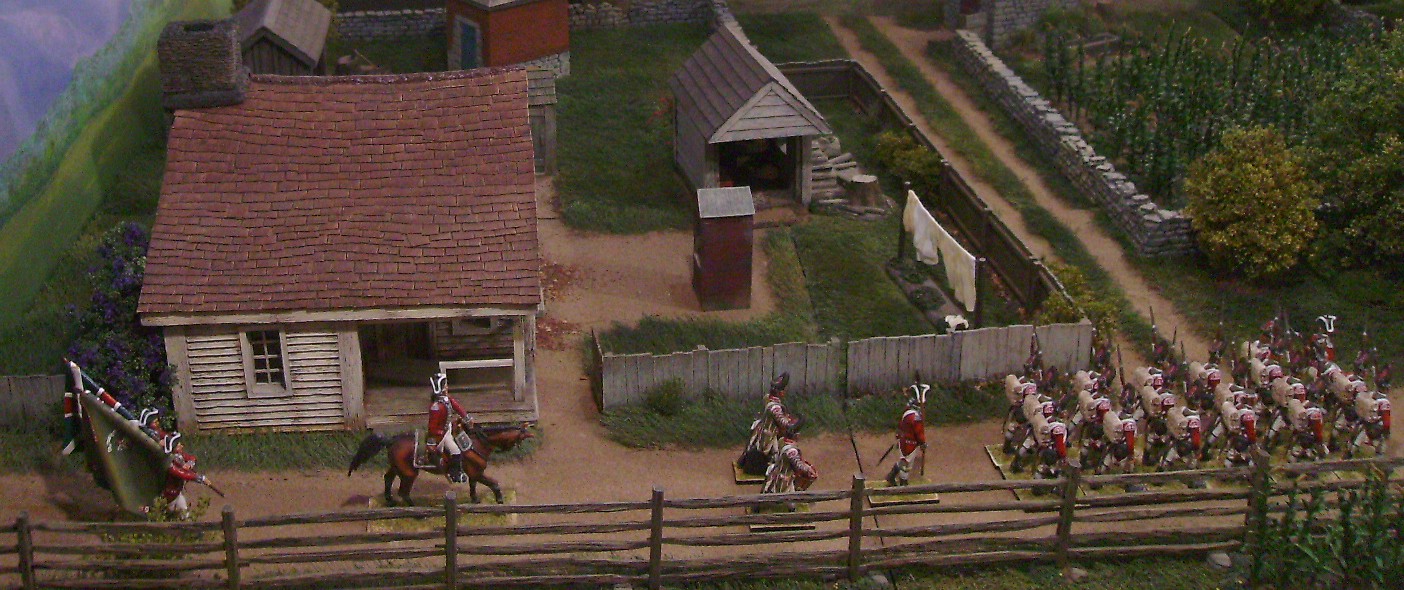 2nd Grenadier platoon marching in column