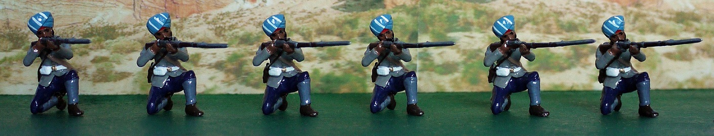 45th RATTRAYS SIKHS KNEELING FIRING