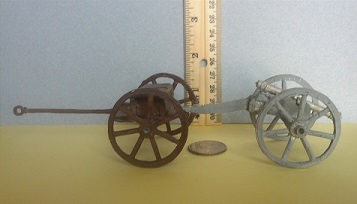 54mm Cannon and Limber kit. Can be purchased separately or as a kit.