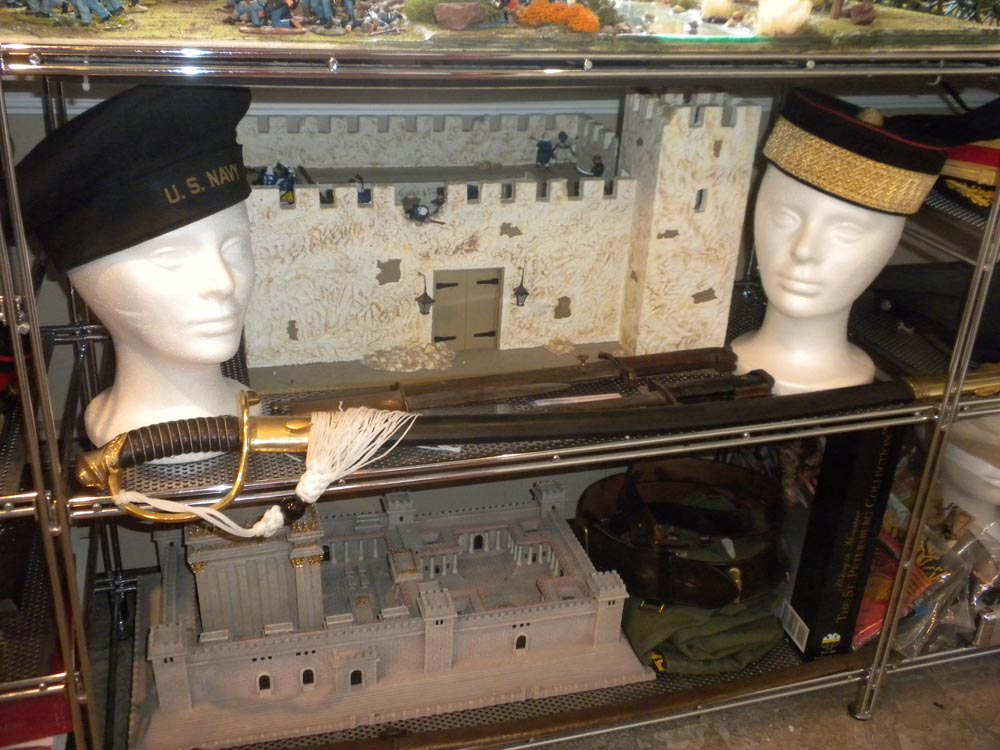 54mm FFL Fort and 10mm 2nd Solomon Temple