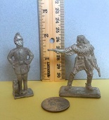 54mm Fire Fighter and  General Custer 2 kits