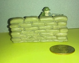 54mm Sand bag wall one solid piece kit.