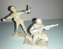 54mm US Army dogfaces. 2 kits