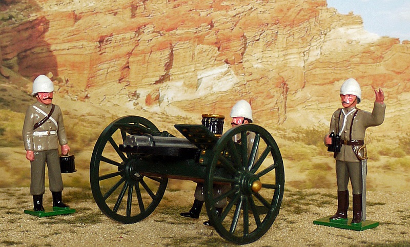 66TH REGIMENT GATLING GUN  A