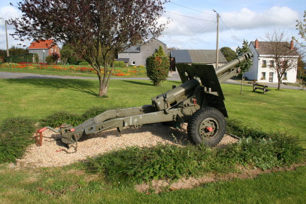 A different view of the 25pdr in the Northern part of the Bulge