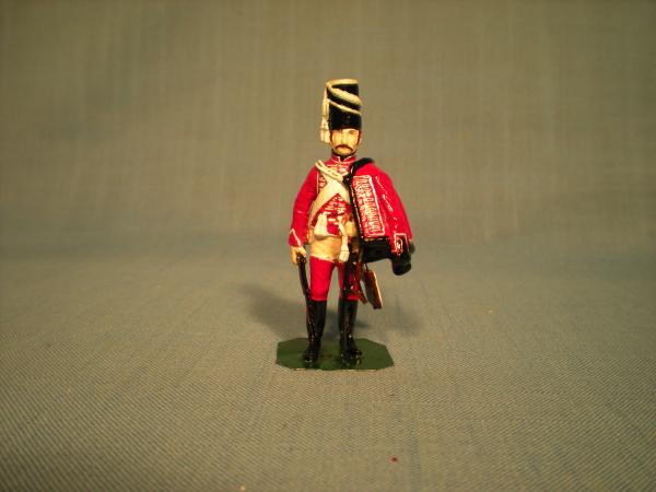 A hussar of Gersdorff's regiment, also known as the Red Hussars, from the color of their uniforms.  The regiment fought with distinction in the first 